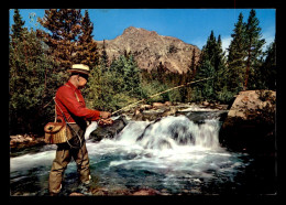 Delcampe - PECHE - A LA LIGNE EN RIVIERE - Pesca