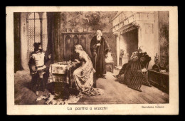 Delcampe - ECHECS - LA PARTITA A SCACCHI - TABLEAU - Chess