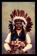 Delcampe - INDIENS - CHIEF WHITE SWAN - EDITEUR RAPHAEL TUCK - Indianer