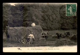 Delcampe - AGRICULTURE - A LA CAMPAGNE - LA RENTREE DU FOIN - Landwirtschaftl. Anbau