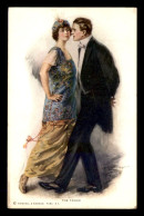 Delcampe - DANSE - LES DANSES EN COUPLE - SERIE DE 6 CARTES ILLUSTREES PAR LESTER RALPH - VOIR ETAT - Dans
