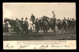 Delcampe - SPORTS - HIPPISME - RAID MILITAIRE INTERNATIONAL BRUXELLES-OSTENDE - M. DEREMETZ LT AU 8E HUSSARDS - Reitsport