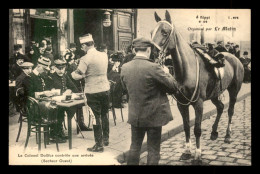 Delcampe - SPORTS - HIPPISME - RAID DES OFFICIERS DE 2E LIGNE ORGANISE PAR LE MATIN - LE COLONEL DOLFUS CONTROLE  UNE ARRIVEE - Reitsport