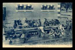 Delcampe - MILITARIA - REGIMENTS - MENTON - 25E B.C.A. - CORVEE DE LAVAGE - Regimente