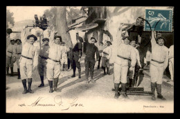 Delcampe - MILITARIA - REGIMENTS - CHASSEURS ALPINS AUX MANOEUVRES DE FORCE - PHOTO CAUVIN NICE - Regimente