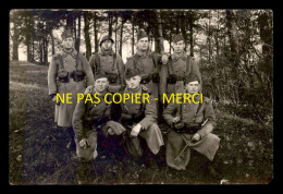 Delcampe - MILITARIA - REGIMENTS - SOLDATS - 16 ET COR DE CHASSE SUR LES COLS - CARTE PHOTO ORIGINALE - Regimente