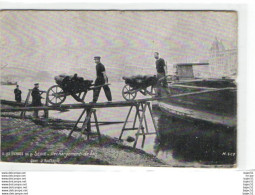 Delcampe - 1 Cpa Paris - Les Berges De La Seine - Déchargement De Bois - Quai D'Austerlitz - Die Seine Und Ihre Ufer