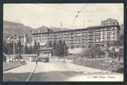 Delcampe - VILLARS - Villars-Palace Et La Gare - Attention! - Villars-Chesières