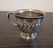 Delcampe - TAZA DE ALPACA O METAL PLATEADO ANTIGUA DEL 1890-1910,ESTILO ART NOVEAU,,HECHA EN INGLATERRA - Art Nouveau / Art Deco