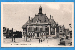 Delcampe - (RECTO / VERSO) RETHEL EN 1932 - N° 2 - L' HOTEL DE VILLE - CPA - Rethel