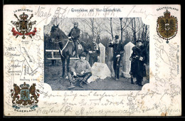 Delcampe - AK Grenzleben Am Vier-Länderblick, Wappen Von Belgien, Niederlande Und Deutschland - Zoll