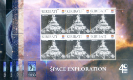 Delcampe - Kiribati. Astronautica 2010. 5 Minifogli. - Kiribati (1979-...)