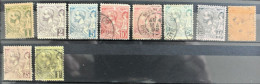 Delcampe - MONACO 1891 "FURST CARLES "  Michelnr 11/20 Sehr Schon Gestempelt € 90,00 - Oblitérés