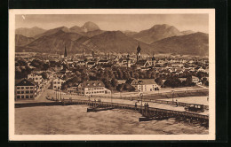 Delcampe - Künstler-AK Rosenheim, Teilansicht - Rosenheim