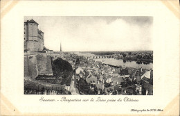 Delcampe - CPA Saumur Perspective Sur La Laire Prise Du Chateau - Saumur