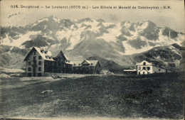 Delcampe - CPA Dauphine Le Lautaret (2075 M) Les Hotels Et Massif De Combeynot - Briancon