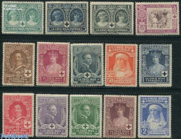 Delcampe - Spain 1926 Red Cross 14v, Mint NH, Health - Red Cross - Nuevos