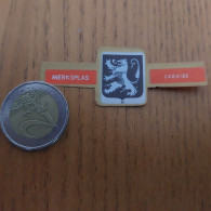 Delcampe - Bague De Cigare "Caraibe N°35 - MERKSPLAS" (série Armoiries, Blason) - Bagues De Cigares