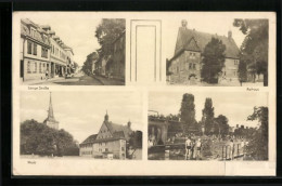 Delcampe - AK Sömmerda, Lange Strasse, Marktansicht, Am Rathaus, Im Freibad - Sömmerda