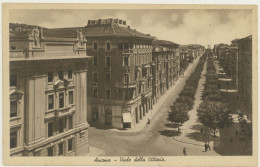 Delcampe - ANCONA -VIALE DELLA VITTORIA CARTOLINA D'EPOCA - Ancona