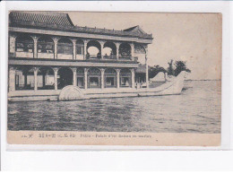 Delcampe - CHINE: PEKIN: Palais D'été Bateau En Marbre - état - China