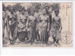 Delcampe - LAOS: Groupe De Khas-peloux (cammomn), Femmes Nues, Nus - Très Bon état - Laos