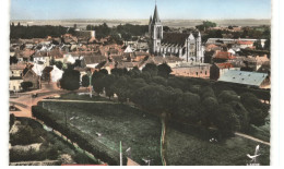 Delcampe - BRIE-COMTE-ROBERT: Place Des Fêtes Vue Aérienne 10X15 - Très Bon état - Brie Comte Robert