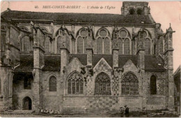 Delcampe - BRIE COMTE ROBERT: L'abside De L'église - état - Brie Comte Robert
