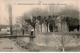 Delcampe - BRIE-COMTE-ROBERT: Ruines Du Château, La Passerelle - Très Bon état - Brie Comte Robert