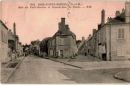 Delcampe - BRIE-COMTE-ROBERT: Rue Du Petit-bicêtre Et Grande-rue De Paris - Très Bon état - Brie Comte Robert