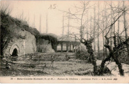 Delcampe - BRIE-COMTE-ROBERT: Ruines Du Château, Ancienne Porte - Très Bon état - Brie Comte Robert