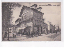 Delcampe - ESBLY: Rue Du Chemin De Fer Et Hôtel Moderne - Très Bon état - Esbly