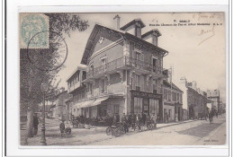 Delcampe - ESBLY : Rue Du Chemin De Fer Et Hotel Moderne - Tres Bon Etat - Esbly
