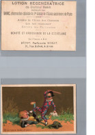 Delcampe - CHROMO - LOTION REGENERATRICE DU DOCTEUR SALDI   - SCT9  - 975 - Ibled
