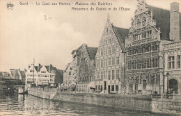 Delcampe - BELGIQUE - Gand - Quai Aux Herbes - Maisons Des Bateliers - CPA - Gent