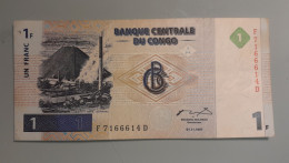Delcampe - CONGO 1 FRANC 1997  RARE - République Démocratique Du Congo & Zaïre