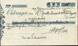 Delcampe - Ontvangstbewijs / Reçu - Wechsel