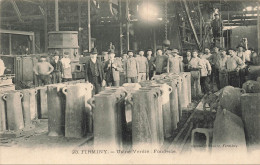 Delcampe - FRANCE - Firminy - Usine Verdié - Fonderie - Aciérie - Moules - Animé - CPA - Firminy