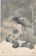 Delcampe - ANGE ANGEL.  . L'ANGE GARDIEN    2 SCANS - Engel