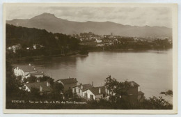 Delcampe - 64 - Cpsm Hendaye, Vue Sur La Ville Et Le Pic Des Trois Couronnes (lt6) - Hendaye