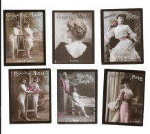 Delcampe - BR60 - CARTES CIGARETTES MELIA - TIRAGE E3 - PAULA Et LERNETH - TETZLOFF - ROBINNE - WRIGHT - SOEUR WEIHS - Melia