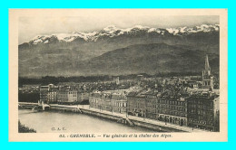 Delcampe - A829 / 011 38 - GRENOBLE Vue Générale Et Chaine Des Alpes - Grenoble