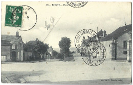 Delcampe - JOIGNY - Place De La Porte Percy - Joigny