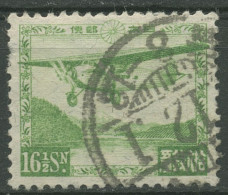 Delcampe - Japan 1929 Flugzeug Fokker über Dem Ashi-See 196 Gestempelt - Gebruikt