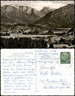 Delcampe - Oberstdorf (Allgäu) Ortspanorama Mit Krottenspitzen 2657 M. 1957 - Oberstdorf