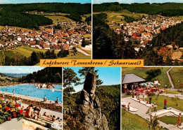 Delcampe - Tennenbronn Schramberg BW Fliegeraufnahmen Schwimmbad Felsen Minigolf - Schramberg