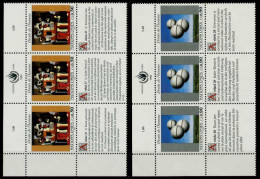 Delcampe - UNO GENF Nr 233S3-234S3 Postfrisch 3ER STR ECKE-OLI X780B2A - Autres & Non Classés