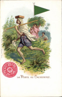 Delcampe - CPA La Poste Au Cachemire Inde - Briefmarken (Abbildungen)