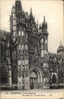 Delcampe - CPA Evreux La Cathedrale Transept Du Portail Nord - Evreux