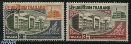 Delcampe - Thailand 1963 Post & Telegraph 2v, Mint NH, Post - Post